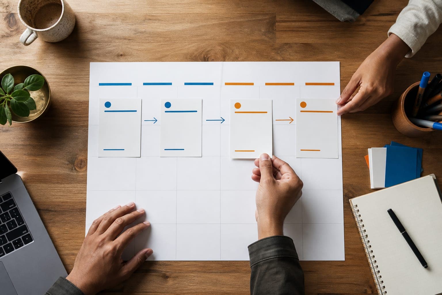 A four-stage plan for the first month of a growth partnership